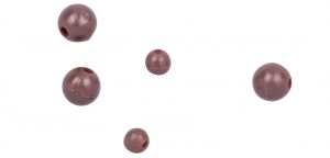 Zarážky C-TEC Rubber Beads Brown